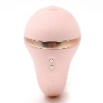 Вакуумний вібратор KISTOY Tina Mini Light Pink, вагінально-кліторальний - мініатюра 6