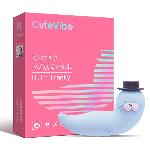 Вакуумний вібратор CuteVibe Franky Blue - мініатюра 5