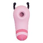Вакуумний стимулятор із мікрострумами KISSTOY Beebe Pink, на палець - мініатюра 2