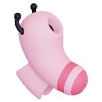 Вакуумний стимулятор із мікрострумами KISSTOY Beebe Pink, на палець - мініатюра 4