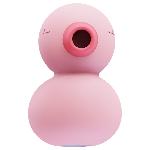 Вакуумний вібратор-качечка CuteVibe Ducky Pink - мініатюра 2