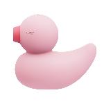 Вакуумний вібратор-качечка CuteVibe Ducky Pink - мініатюра 1