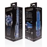 Мастурбатор Fleshlight Turbo Core Blue Ice, оральний секс (глибоке горло) - мініатюра 4