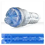 Мастурбатор Fleshlight Turbo Core Blue Ice, оральний секс (глибоке горло) - мініатюра 1