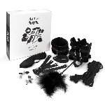 BDSM-набір Art of Sex – Soft Touch BDSM Set, чорний, 9 предметів - мініатюра 1