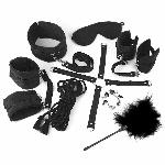 BDSM-набір Art of Sex – Soft Touch BDSM Set, чорний, 9 предметів - мініатюра 4