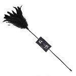 Лоскітка з пером півня Art of Sex – Feather Paddle, чорна - мініатюра 1