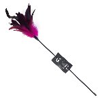Лоскітка з пером півня Art of Sex – Feather Paddle, темно-рожева - мініатюра 1