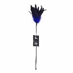 Лоскітка з пером півня Art of Sex – Feather Paddle, синя - мініатюра 2