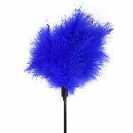 Лоскітка з пером індика Art of Sex – Feather Paddle, синя - мініатюра 2