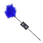 Лоскітка з пером індика Art of Sex – Feather Paddle, синя - мініатюра 1