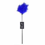 Лоскітка з пером індика Art of Sex – Feather Paddle, синя - мініатюра 3