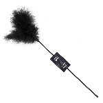 Лоскітка з пером індика Art of Sex – Feather Paddle, чорна - мініатюра 1