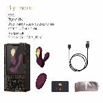 Смарт-вібратор у трусики Zalo - AYA Velvet Purple, насадка та пульт ДК - мініатюра 7