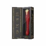 Смартвібратор-пульсатор Zalo — King Wine Red, кристал Swarovski - мініатюра 11