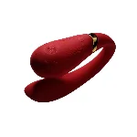 Смартвібратор для пар Zalo — Fanfan Bright Red - мініатюра 1