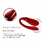 Смартвібратор для пар Zalo — Fanfan Bright Red - мініатюра 5