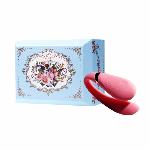 Смартвібратор для пар Zalo Fanfan set Rouge Pink, пульт ДК - мініатюра 10