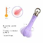 Вібратор для точки G із підігрівом Zalo Sweet Magic - Courage Fantasy Violet - мініатюра 4