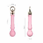 Вібромасажер із підігрівом Zalo Sweet Magic - Confidence Wand Fairy Pink - мініатюра 2