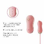 Набір 2в1 Zalo — UNICORN Pink, віброяйце + вакуумний стимулятор - мініатюра 4