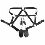 Бондажний набір Art ofSex – Bondage set Anasteisha XS-M, чорний - мініатюра 3