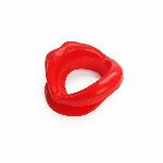 Кляп-розширювач у формі губ Art of Sex – Gag lip, червоний - мініатюра 2