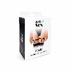 Гартери для панчіх з натуральної шкіри Art of Sex Paula (2 шт.) - мініатюра 4