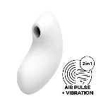 Вакуумний вібратор Satisfyer Vulva Lover 2 White - мініатюра 1