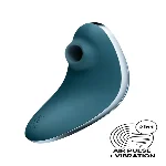 Вакуумний вібратор Satisfyer Vulva Lover 1 Blue - мініатюра 1