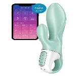 Смарт вібратор-кролик Satisfyer Air Pump Bunny 5+, надувається - мініатюра 1
