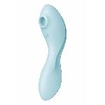 Вакуумний смарт-стимулятор із вібрацією Satisfyer Curvy Trinity 5 (Blue), керування зі смартфона - мініатюра 3