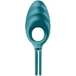 Ерекційне віброкільце-ласо Satisfyer Swordsman Green, міцна фіксація, 10 режимів, потужний мотор - мініатюра 1