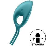 Ерекційне віброкільце-ласо Satisfyer Swordsman Green, міцна фіксація, 10 режимів, потужний мотор - мініатюра 2