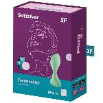 Анальна смарт-пробка з вібрацією Satisfyer Trendsetter Green - мініатюра 4