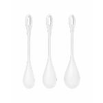 Набір йоні намистин Satisfyer Yoni Power 1 White, діаметр 2-2,5-3см, вага 22-46-74гр - мініатюра 2