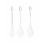 Набір йоні намистин Satisfyer Yoni Power 1 White, діаметр 2-2,5-3см, вага 22-46-74гр - мініатюра 4