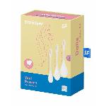 Набір йоні намистин Satisfyer Yoni Power 1 White, діаметр 2-2,5-3см, вага 22-46-74гр - мініатюра 5