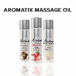 Натуральна масажна олія JO Aromatix Massage Oil Strawberry 120 мл - мініатюра 5