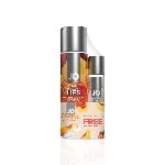 Комплект JO GWP — Peaches & Cream — Peachy Lips 120 мл & H2O Vanilla 30 мл - мініатюра 1