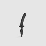 Анальна пробка з дилдо 2в1 Strap-On-Me SWITCH PLUG-IN DILDO Black S, діаметр 3,3/2,9 см - мініатюра 1
