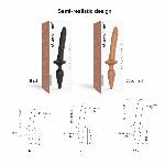 Анальна пробка з дилдо 2в1 Strap-On-Me SWITCH PLUG-IN REALISTIC DILDO Black L, діаметр 4,5/3,4 см - мініатюра 3