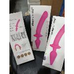 Анальна пробка з дилдо Strap-On-Me SWITCH PLUG-IN SEMI-REALISTIC DILDO FUCHSIA - L (м'ята упаковка) - мініатюра 2