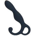 Масажер простати Lux Active LX1 Anal Trainer 5.75″, Dark Blue, віброкуля в комплекті - мініатюра 1