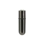 Віброкуля PowerBullet First-Class Bullet 2.5″ з Key Chain Pouch, Gun Metal, 9 режимів вібрації - мініатюра 1