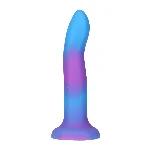 Фалоімітатор, що світиться в темряві, ADDICTION Rave 8″ Glow in the Dark Dildo Blue Purple, 20,3 см - мініатюра 1
