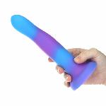 Фалоімітатор, що світиться в темряві, ADDICTION Rave 8″ Glow in the Dark Dildo Blue Purple, 20,3 см - мініатюра 5