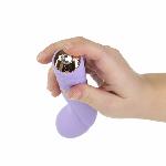 Розкішний вібратор Pillow Talk Sassy Purple Special Edition, Сваровскі, пов’язка на очі+гра - мініатюра 8