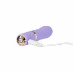Розкішний вібратор Pillow Talk Flirty Purple Special Edition, Сваровскі, пов’язка на очі+гра - мініатюра 4