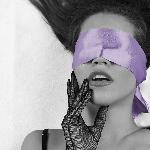 Розкішний вібратор Pillow Talk Racy Purple Special Edition, Сваровскі, пов’язка на очі+гра - мініатюра 4